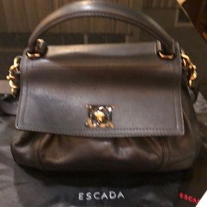 ESCADA Black Leather Handbag